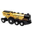BRIO Actionlokomotiv - Batteridrevet - Guld 33630 BRIO Actionlokomotiv - Batteridrevet - Guld 33630