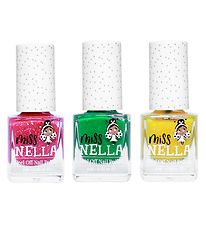 Miss Nella Neglelak - 3-pak - Kiss The Frog/Honey Twinkles/Sugar Miss Nella Neglelak - 3-pak - Kiss The Frog/Honey Twinkles/Sugar