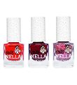 Miss Nella Nail Polish - 3-Pack - Strawberry'n'Cream/Shazam/Jazz