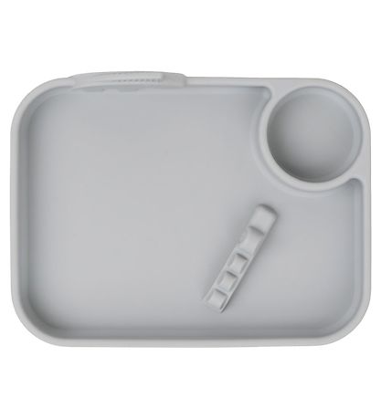 Done By Deer Tallerken - Silikone - Peekaboo - Deer Friends Grey Done By Deer Tallerken - Silikone - Peekaboo - Deer Friends Grey