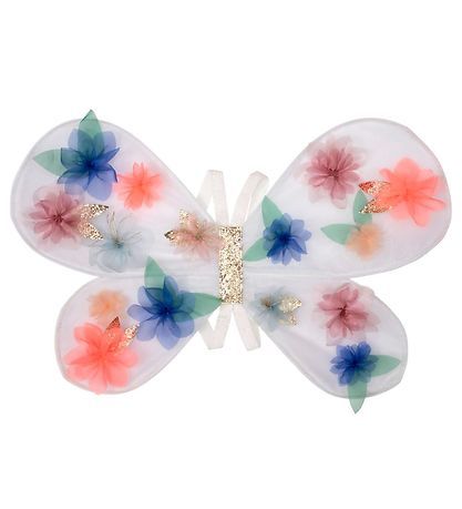 Meri Meri Kostüm - Feenflügel - Transparent m. Blumen