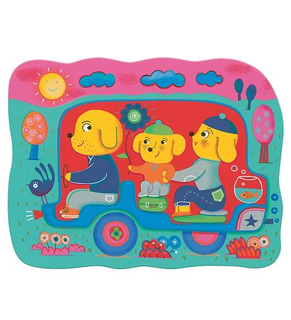 Djeco Malebog - Magic Coloring - Gul Djeco Malebog - Magic Coloring - Gul