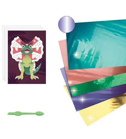 Set de Création Djeco - Images en feuille - Jurassique
