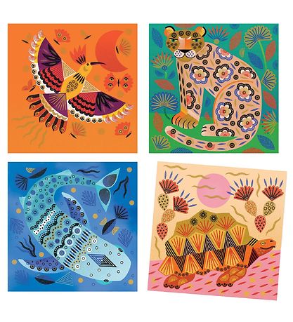 Set de tampons Djeco - Clear Tampons - Motifs Canard Animals Set de tampons Djeco - Clear Tampons - Motifs Canard Animals