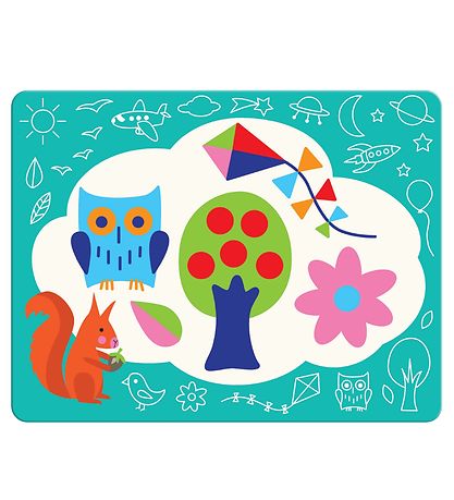 Djeco Malebog - Magic Coloring - Blå Djeco Malebog - Magic Coloring - Blå