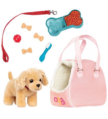 Our Generation Dukketilbehør - Cockerspaniel I Taske