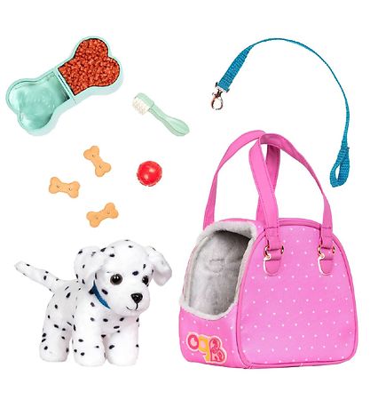 Our Generation Dukketilbehør - Dalmantiner I Taske