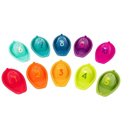 Jouet Pour le Bain Battat - 10 Parties - Bateaux - Multicolore Jouet Pour le Bain Battat - 10 Parties - Bateaux - Multicolore