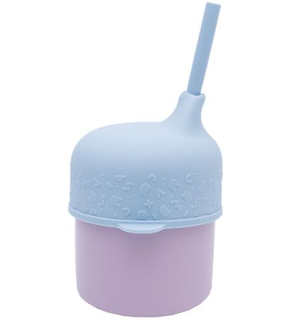 We Might Be Tiny Lid and Straws - Powder Blue
