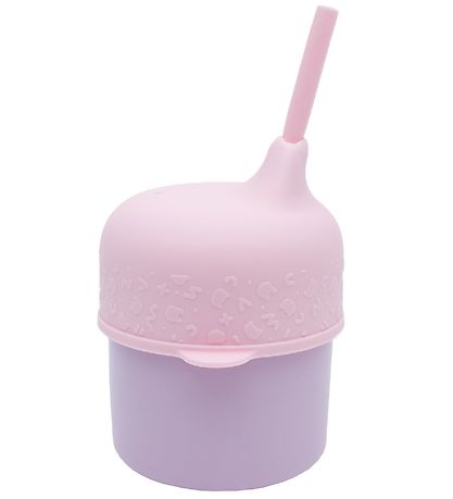 We Might Be Tiny Låg og Sugerør - Powder Pink We Might Be Tiny Låg og Sugerør - Powder Pink