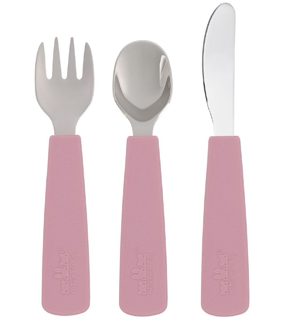 We Might Be Tiny Besteck - 3 Teile - Dusty Rose - We Might Be Tiny - One Size - Kinderbesteck