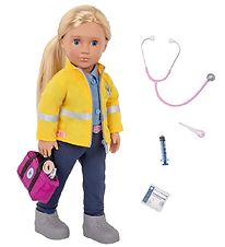 Our Generation Dukke - 46 cm - Kaylin - Ambulancefører Our Generation Dukke - 46 cm - Kaylin - Ambulancefører
