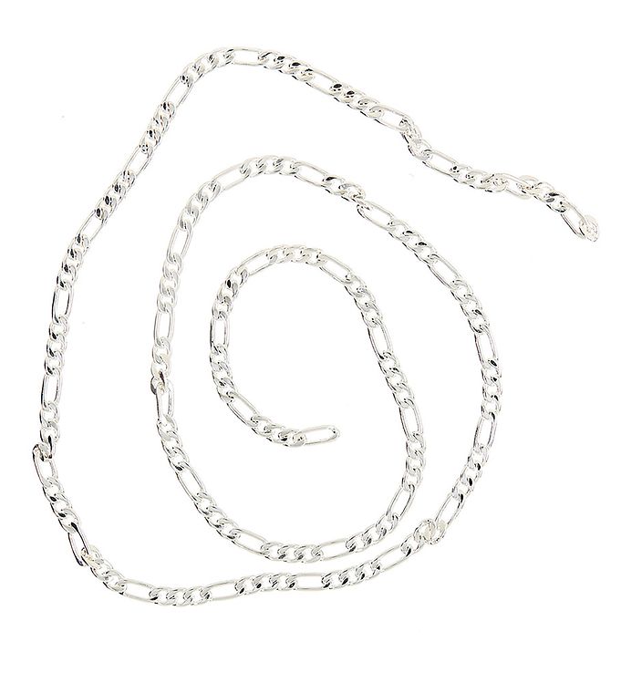 Me & My Box - Figarokæde 45 Cm - Sølvbelagt 925 Sterling