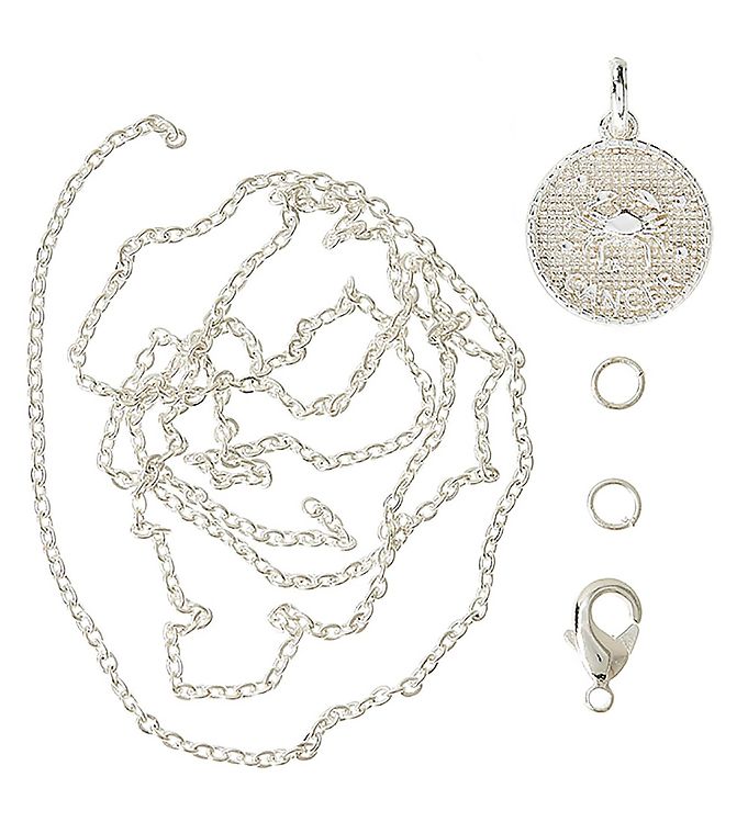 Me&My BOX Halskæde m. Stjernetegn - Krebs - Sølvbelagt