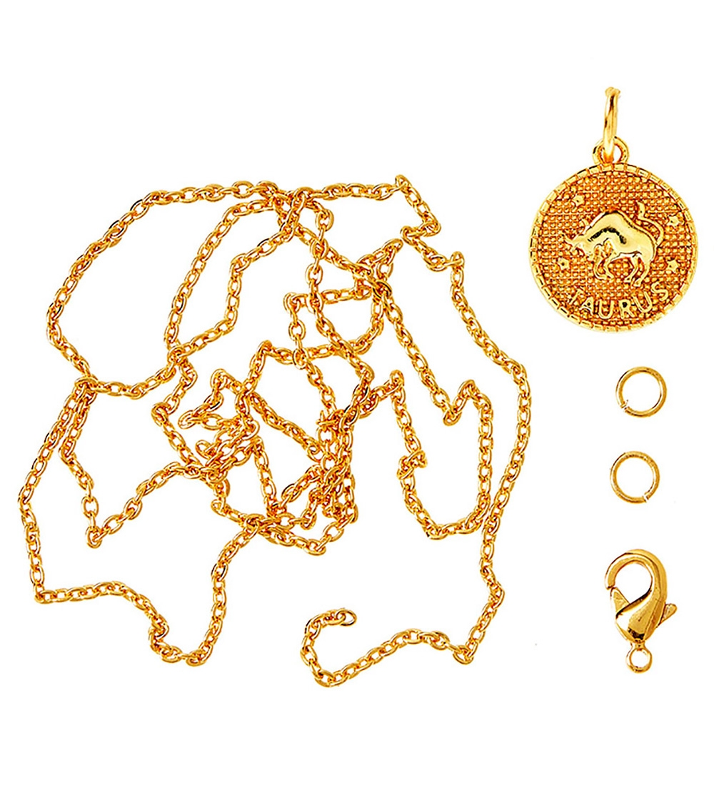 Me&My BOX Ketting m. Dierenriem - TYR - Verguld - Me&My BOX - OneSize - Sieraden