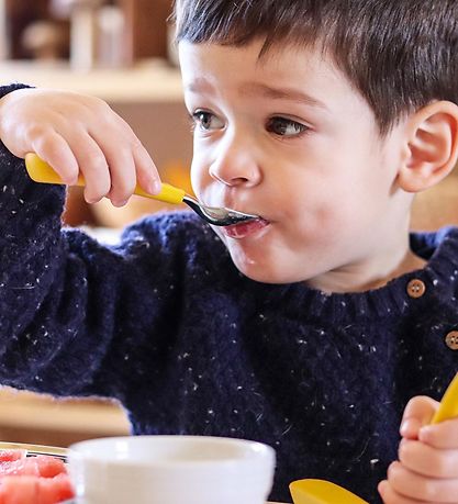 We Might Be Tiny Bestik - 3 Dele - Powder Pink