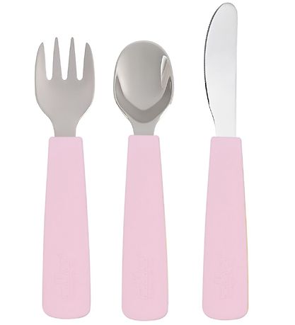 We Might Be Tiny Bestik - 3 Dele - Powder Pink We Might Be Tiny Bestik - 3 Dele - Powder Pink