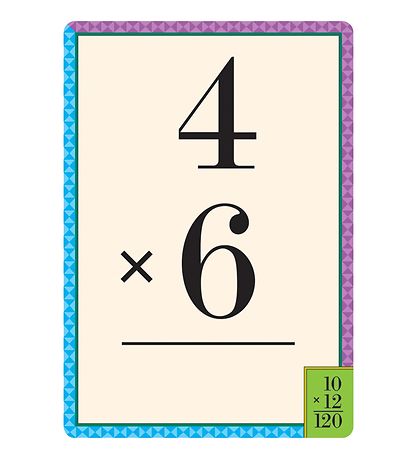 Jeu d'apprentissage Eeboo - Multiplication Jeu d'apprentissage Eeboo - Multiplication