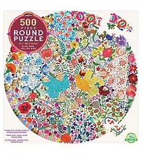 Eeboo Puzzle Game - 500 Bricks - Blue Bird & Yellow Bird Eeboo Puzzle Game - 500 Bricks - Blue Bird & Yellow Bird