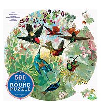 Eeboo Puzzle Game - 500 Bricks - Hummingbirds Eeboo Puzzle Game - 500 Bricks - Hummingbirds