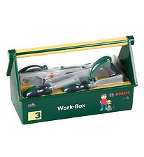 Bosch Mini Værktøjskasse -Legetøj - 7 dele - 30cm Bosch Mini Værktøjskasse -Legetøj - 7 dele - 30cm