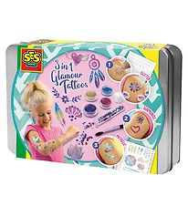 SES Creative Tatoveringer - 3 i 1 - Glitter