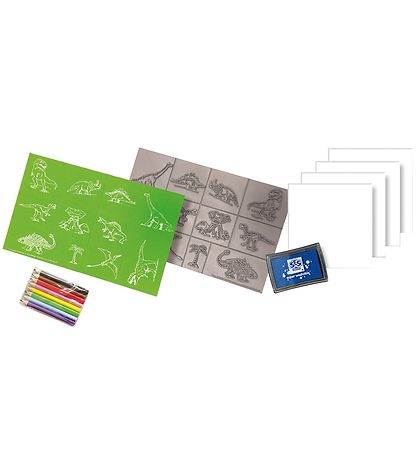 SES Creative Stempelsæt - Dinosaurer SES Creative Stempelsæt - Dinosaurer