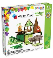 Magna-Tiles Magnet set - 25 Parts - Jungle Animals