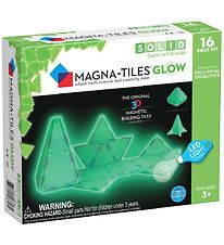 Magna-Tiles Magnetsæt - 16 Dele - Glow Magna-Tiles Magnetsæt - 16 Dele - Glow