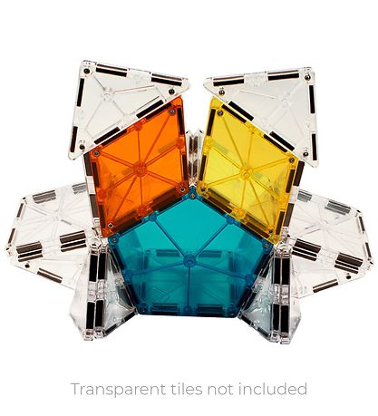 Magna-Tiles Magnet-udvidelsessæt - 8 Dele - Sekskanter