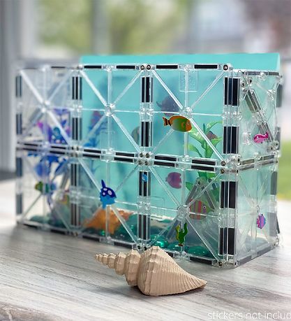 Magna-Tiles Magnetsæt - 16 Dele - Is