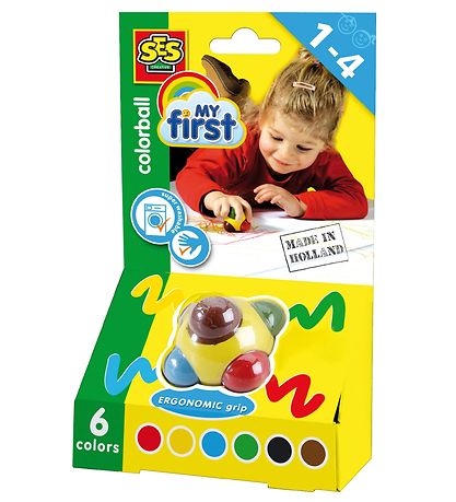 SES Creative - Min Første Farvebold SES Creative - Min Første Farvebold