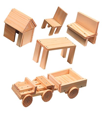 SES Creative Byggesæt - Træ