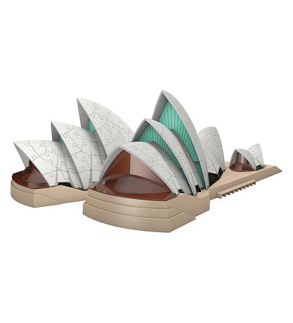 Ravensburger 3D Puslespil - 237 Brikker - Sydney Opera Ravensburger 3D Puslespil - 237 Brikker - Sydney Opera