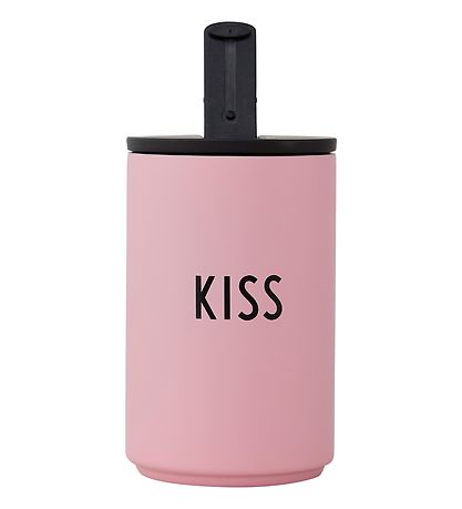 Design Letters Termokop - Kiss - Rosa Design Letters Termokop - Kiss - Rosa