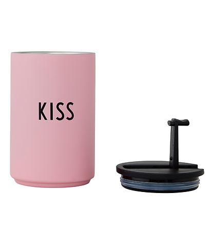 Design Letters Termokop - Kiss - Rosa Design Letters Termokop - Kiss - Rosa