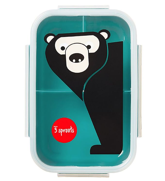 3 Sprouts - Bento Box - Teal Bear
