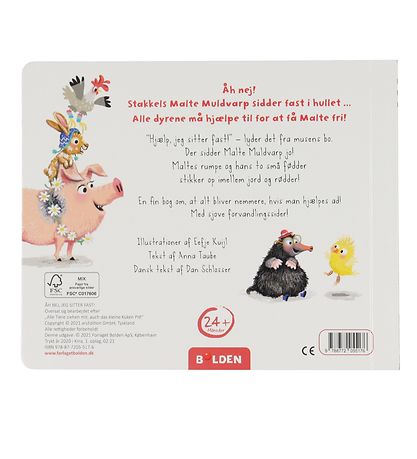Forlaget Bolden Bok - Å nei, jeg sitter Fast - Dansk