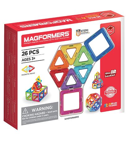 Magformers Magnetsæt - 26 Dele Magformers Magnetsæt - 26 Dele