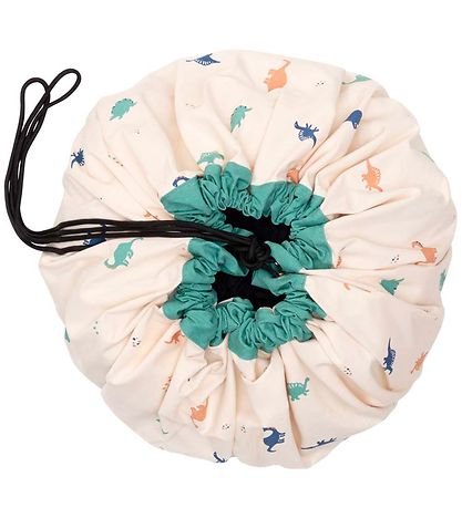 Play&Go Legetøjstæppe - Ø140 - Dino Play&Go Legetøjstæppe - Ø140 - Dino