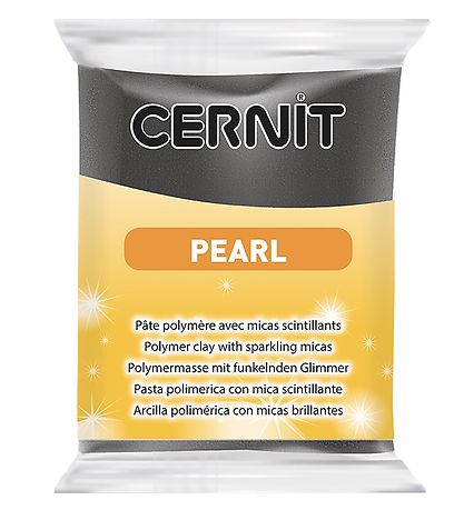 Cernit Polymer Ler - Pearl - Sort Cernit Polymer Ler - Pearl - Sort