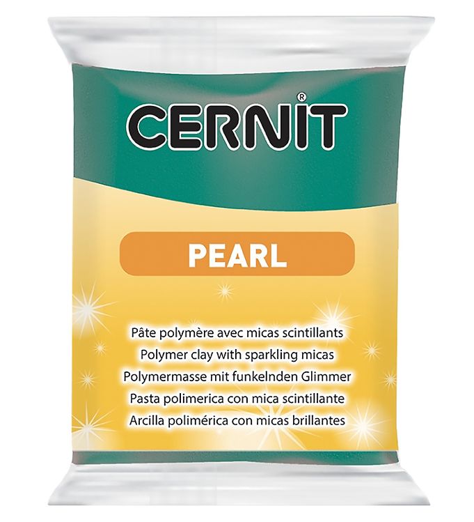 Cernit - Ler - Pearl - Perlemor Grøn - 600 - 56 G