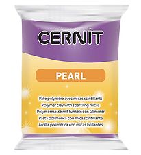 Cernit Polymer Ler - Pearl - Lilla Cernit Polymer Ler - Pearl - Lilla