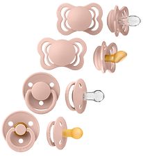 BIBS Sutter - Try-it Collection - 4-Pak - Str. 1 - Blush BIBS Sutter - Try-it Collection - 4-Pak - Str. 1 - Blush