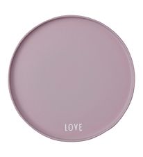 Design Letters Tallerken - Love - Favourite - Lavendel Design Letters Tallerken - Love - Favourite - Lavendel