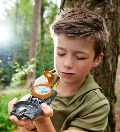 Haba Terra Kids Kompas - Grå/Grøn Haba Terra Kids Kompas - Grå/Grøn