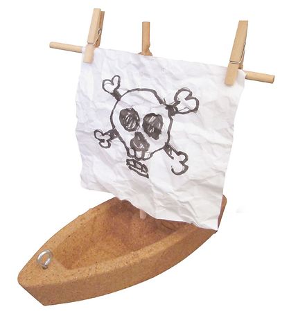 Haba Terra Kids - Byggesæt - Korkbåd