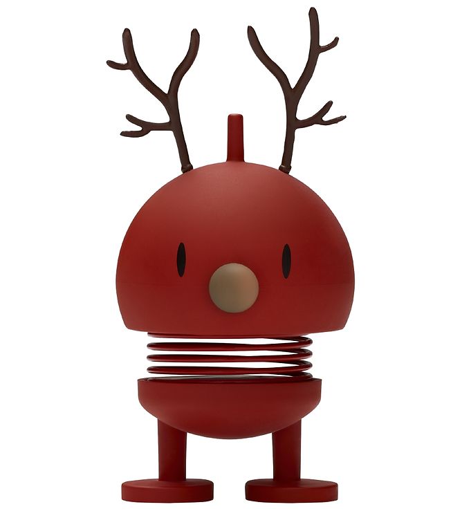 Hoptimist Small Soft Reindeer Bumble - 9 cm - Berry