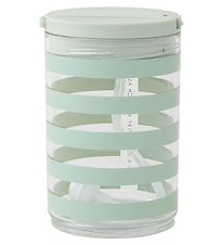 Design Letters Kop m. Sugerør - Kids - 330 ml - Green Strip Design Letters Kop m. Sugerør - Kids - 330 ml - Green Strip