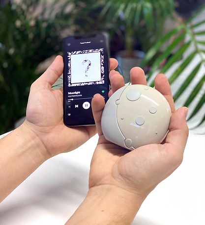 Moji Power Højtaler - Bluetooth - Moon